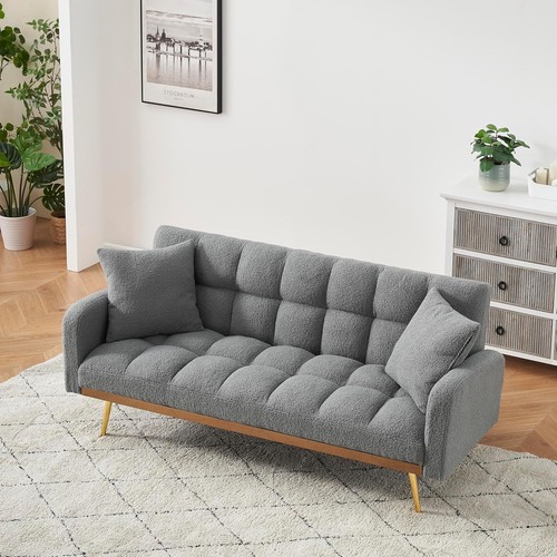 Convertible sofa bed with - 69",