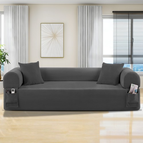 Boneless couch for living - 82",