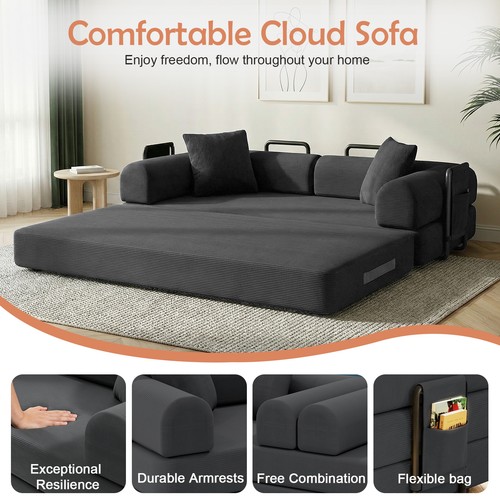 Sofa bed 80 inch - 3,
