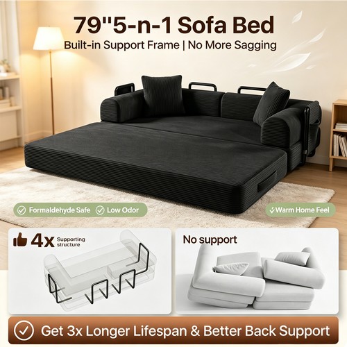 Seater sofa bed - bed, 80