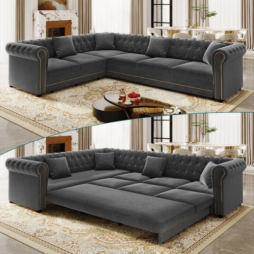 Shaped oversize convertible - l-shaped,
