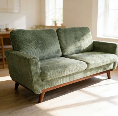 New corduroy sofa - 68",
