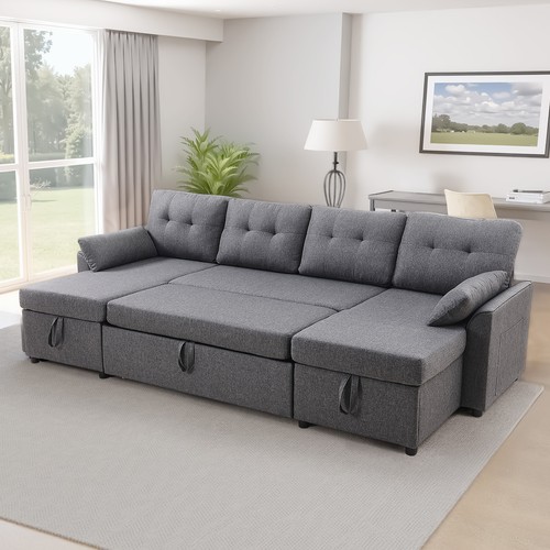 Uimoso shaped storage sofa - shaped,