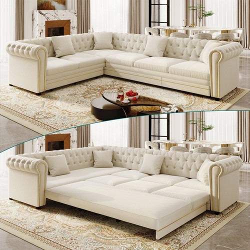 Oversize 115 shaped - 115.3", sofa