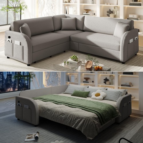 Shaped sleeper sofa - sleeper,