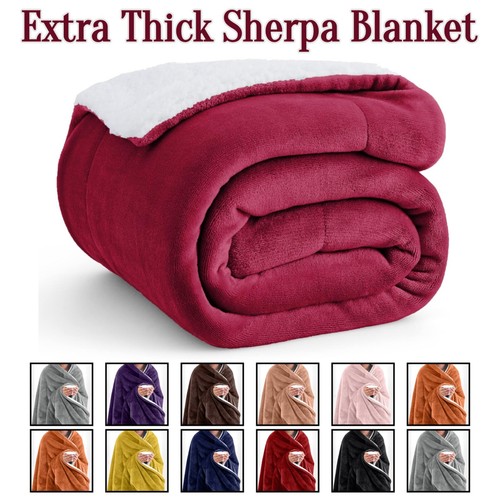Extra thick sherpa - thick, blanket