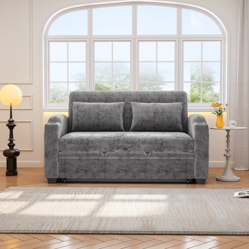 Pull out sofa bed modern - 61.6",