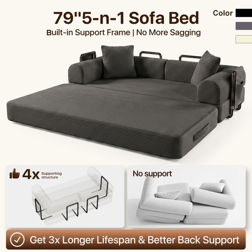 Seater sleeper sofa bed - seater,