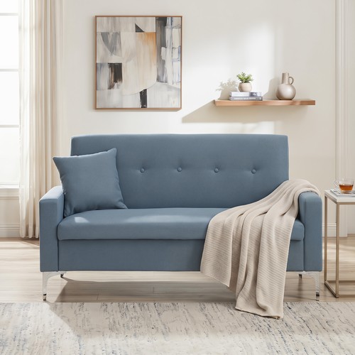 Double sofa with storage - 57",