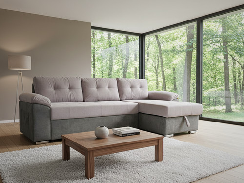 Dover corner sofa bed - sofa, shape