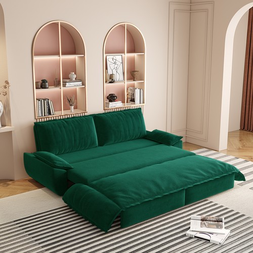 Queen pull out sofa - pull,