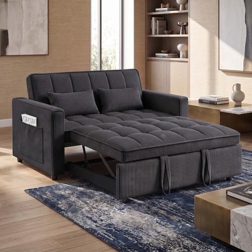 Modern corduroy tufted - corduroy, futon