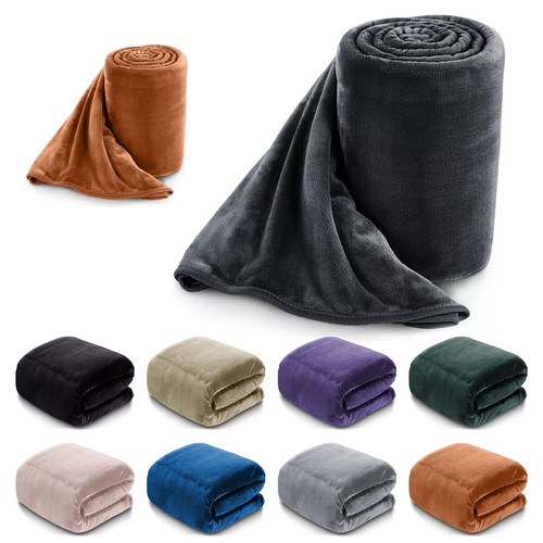 Mink throw blanket sofa - mink,