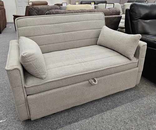 Seater fabric sofa bed - fabric, –