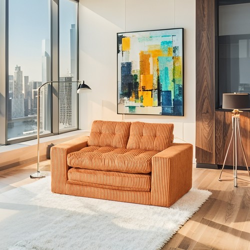Convertible loveseat sofa bed - loveseat,