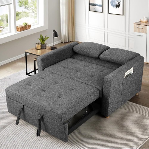 Convertible sofa bed - ⚡convertible, pull