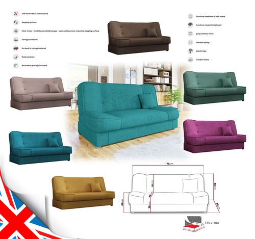 Gabi modern sofa - modern, bed