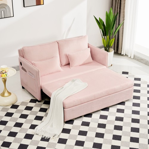 Convertible sofa bed pull - 55"convertible, bed,pull