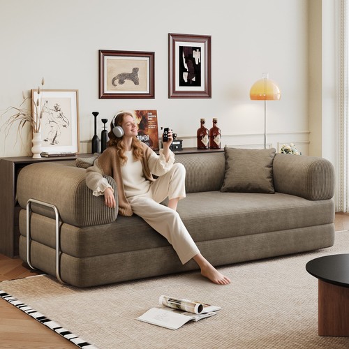 Corduroy upholstered modular - upholstered,