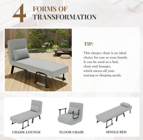 Folding sofa bed single - sofa,