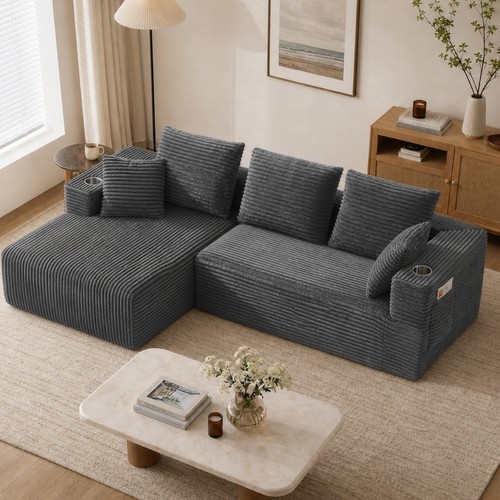 Modular shaped 4 - modular, l-shaped