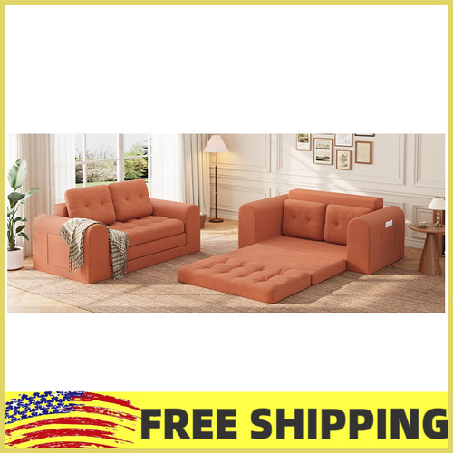 Convertible sofa bed - sofa, bed,59"