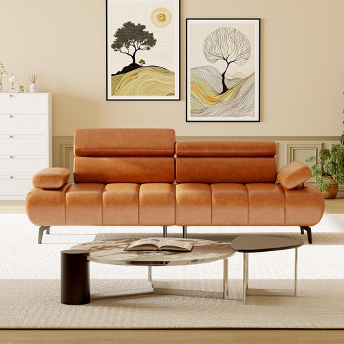 Brown seater sofa bed - brown,