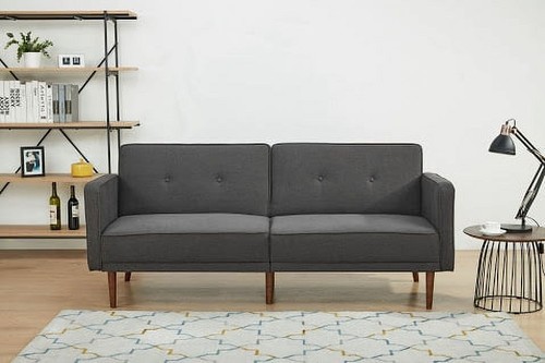 Modern sofa bed - bed, dark