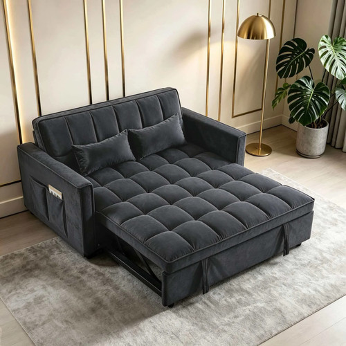 Convertible sofa bed - sofa,